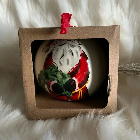 Mud Pie Christmas Ornament Santa Holiday 4 inches - Picture 5 of 6